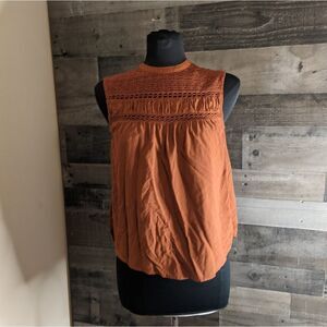 Old Navy Rust sleeveless top S